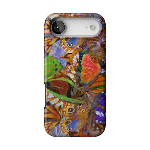 Trippy Butterfly Wings Tough Phone Case for iPhone 17 Air