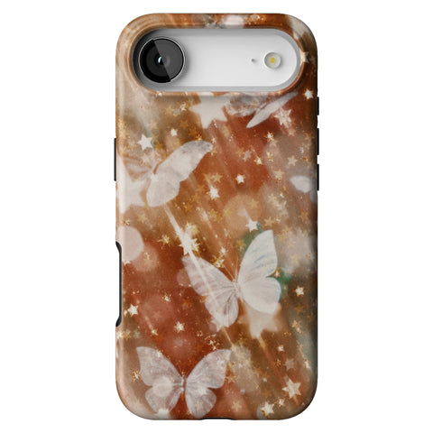 Terracotta Butterfly Tough Phone Case for iPhone 17 Air