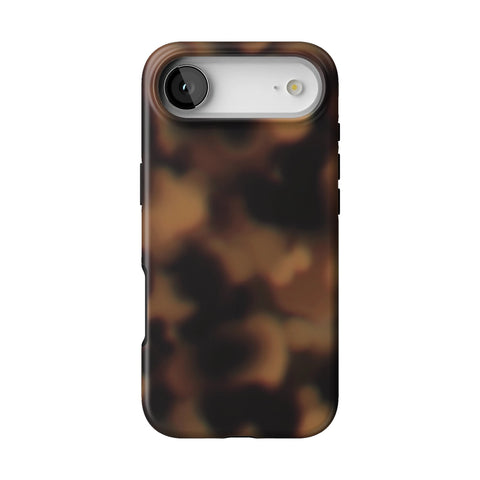 Classic Tortoise Shell Print Tough Phone Case for iPhone 17 Air