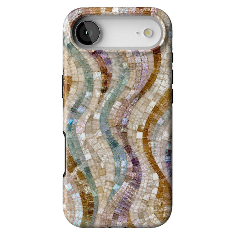 Seashell Mosaic Print Tough Phone Case for iPhone 17 Air