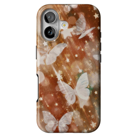 Terracotta Butterfly Tough Phone Case for iPhone 17