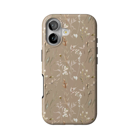 Boho Floral Tough Phone Case for iPhone 17