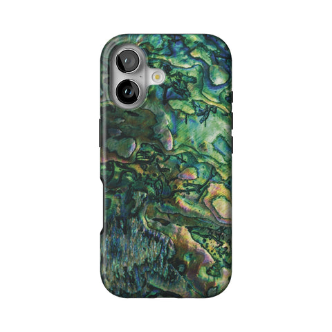 Green Abalone Shell Tough Phone Case for iPhone 17 Air