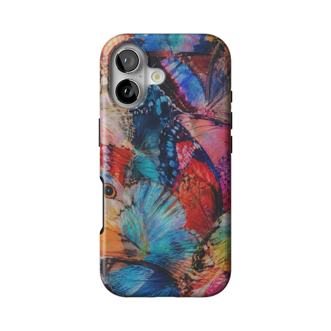 Colorful Butterfly Moth Wings Tough Phone Case for iPhone 17