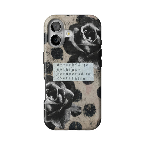 Attached To Nothing Tough Phone Case for iPhone 17