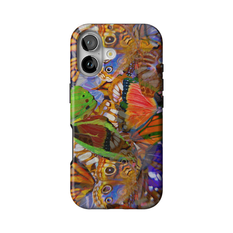Trippy Butterfly Wings Tough Phone Case for iPhone 17