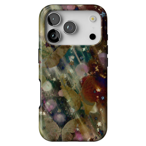 Y2K Whimsigoth Abstract Art Tough Phone Case for iPhone 17 Pro
