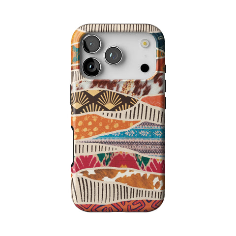 Abstract Southwestern Prints Tough Phone Case for iPhone 17 Pro