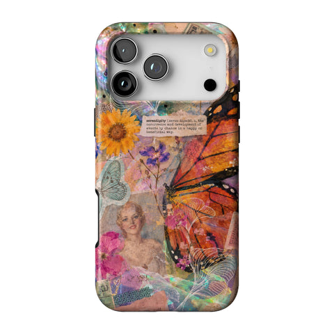 Monarch Collage Tough Phone Case for iPhone 17 Pro Max