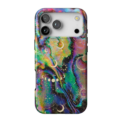 Celestial Zodiac Tough Phone Case for iPhone 17 Pro Max
