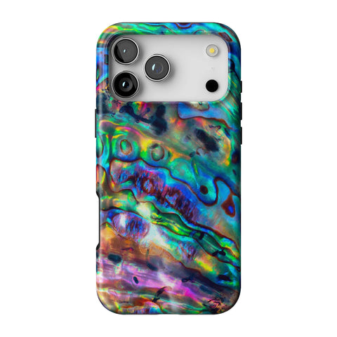 Abalone Shell Tough Phone Case for iPhone 17 Pro Max