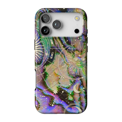 Abalone Zodiac Tough Phone Case for iPhone 17 Pro Max