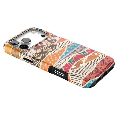 Abstract Southwestern Prints Tough Phone Case for iPhone 17 Pro Max (Feat)
