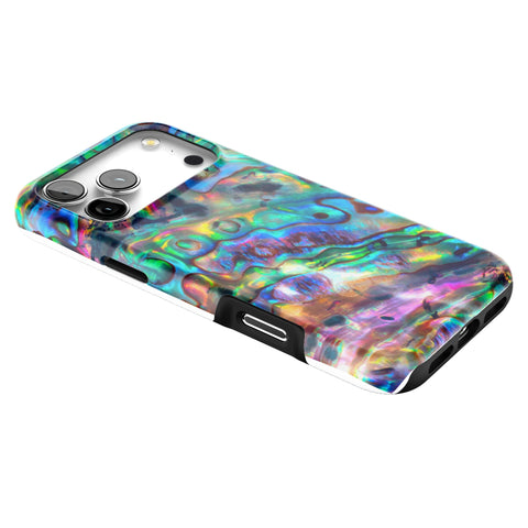 Abalone Shell Tough Phone Case for iPhone 17 Pro Max (Feat)