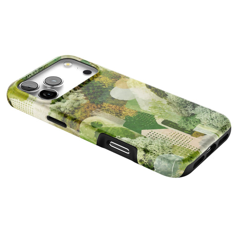 Moss Collage Tough Phone Case for iPhone 17 Pro Max (Feat)