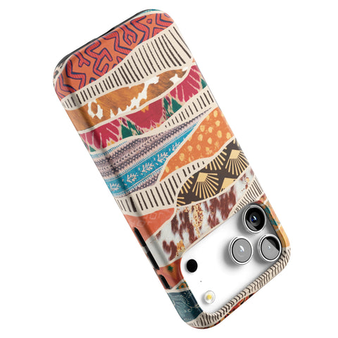 Abstract Southwestern Prints Tough Phone Case for iPhone 17 Pro Max (Feat)