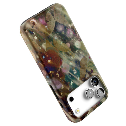 Y2K Whimsigoth Abstract Art Tough Phone Case for iPhone 17 Pro Max (Feat)