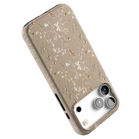 Boho Floral Tough Phone Case for iPhone 17 Pro Max (Feat)
