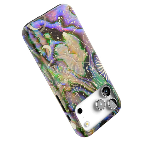 Abalone Zodiac Tough Phone Case for iPhone 17 Pro Max (Feat)