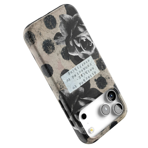 Attached To Nothing Tough Phone Case for iPhone 17 Pro Max (Feat)