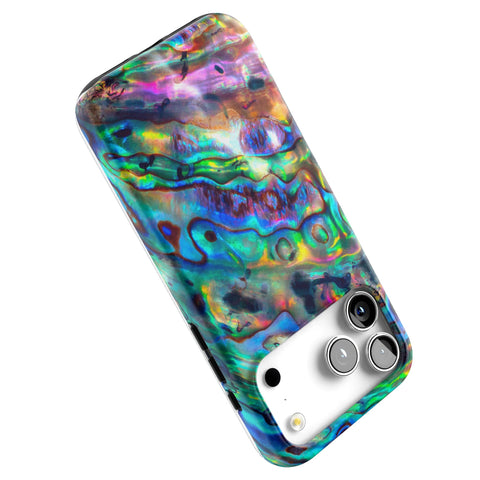 Abalone Shell Tough Phone Case for iPhone 17 Pro Max (Feat)