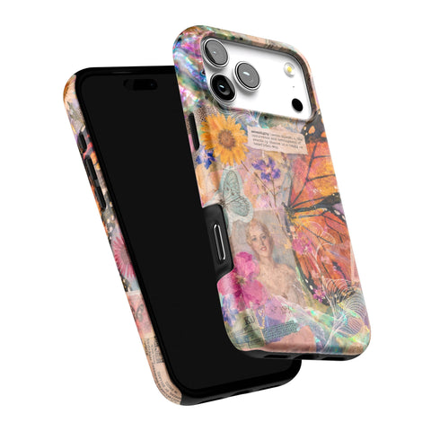 Monarch Collage Tough Phone Case for iPhone 17 Pro Max (Feat)