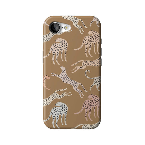 Trendy Cheetah Print Tough Phone Case for iPhone 17e