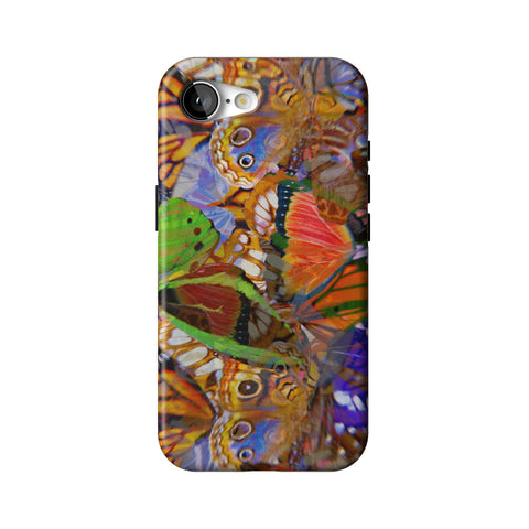 Trippy Butterfly Wings Tough Phone Case for iPhone 17e