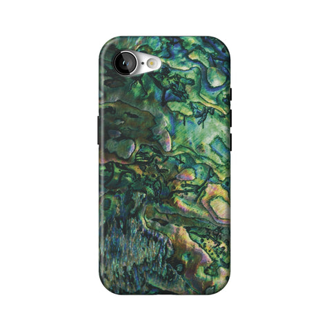 Green Abalone Shell Tough Phone Case for iPhone 17e