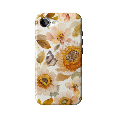 Rustic Boho Floral Tough Phone Case for iPhone 17e