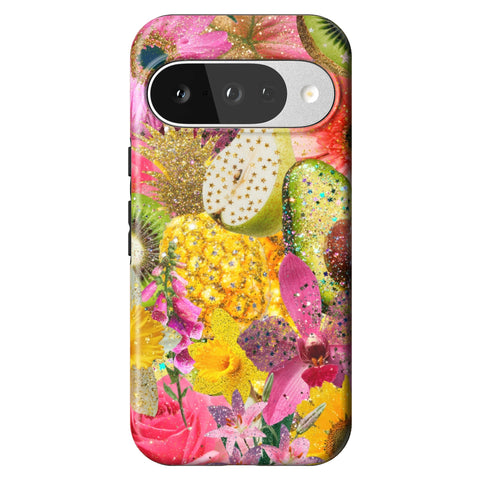 Tropical Fruit Floral Tough Phone Case for Pixel 10