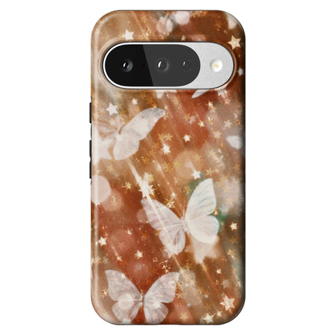 Terracotta Butterfly Tough Phone Case for Pixel 10