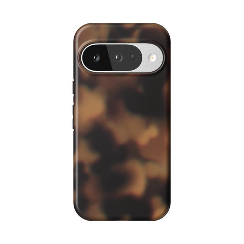 Classic Tortoise Shell Print Tough Phone Case for Pixel 10