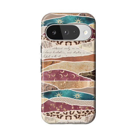 Boho Abstract Tough Phone Case for Pixel 10