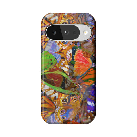 Trippy Butterfly Wings Tough Phone Case for Pixel 10