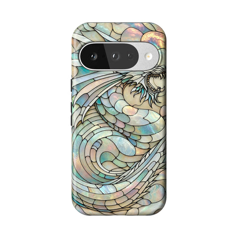 Year of the Dragon Stained Glass Illusion Tough Phone Case for Pixel 10