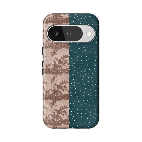 Lace & Tiny Dots Split Tough Phone Case for Pixel 10