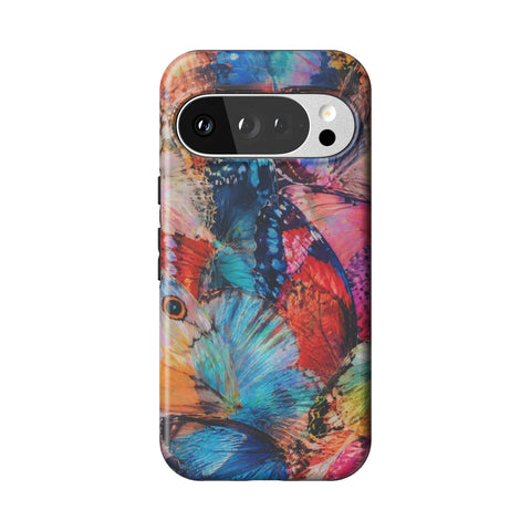 Colorful Butterfly Moth Wings Tough Phone Case for Pixel 10 Pro