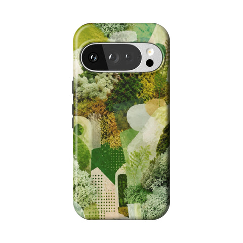 Moss Collage Tough Phone Case for Pixel 10 Pro