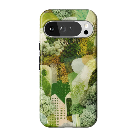 Moss Collage Tough Phone Case for Pixel 10 Pro XL