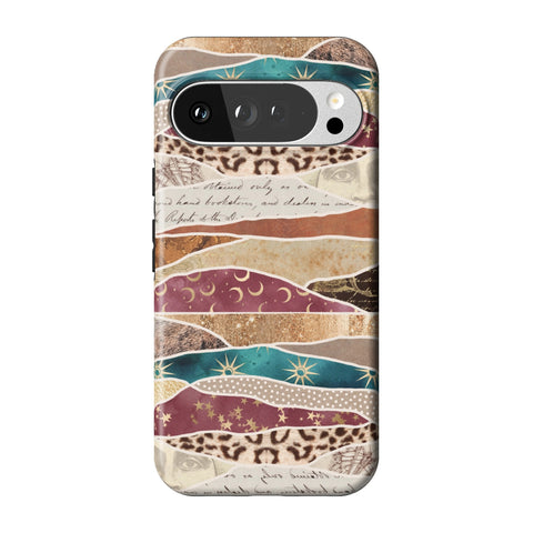 Boho Abstract Tough Phone Case for Pixel 10 Pro XL