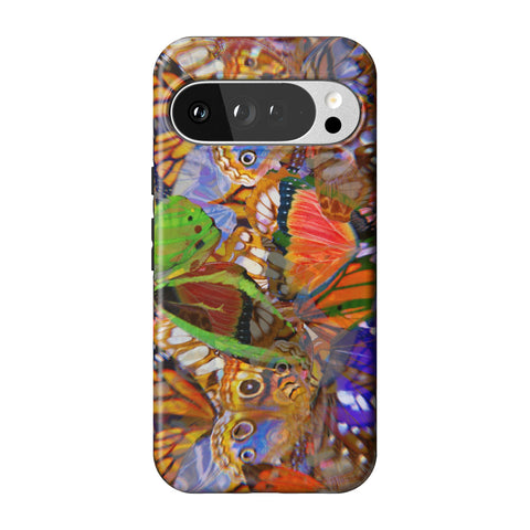 Trippy Butterfly Wings Tough Phone Case for Pixel 10 Pro XL
