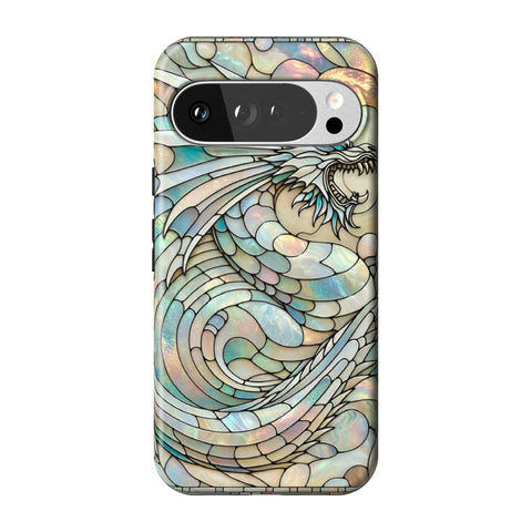 Year of the Dragon Stained Glass Illusion Tough Phone Case for Pixel 10 Pro XL