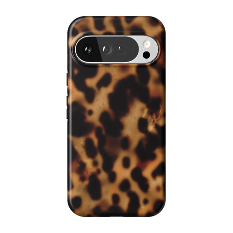 Grunge Tortoise Shell Print Tough Phone Case for Pixel 10 Pro XL