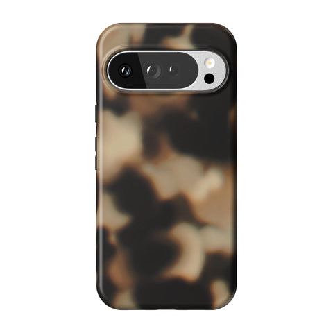 Creamy Tortoise Shell Tough Phone Case for Pixel 10 Pro XL