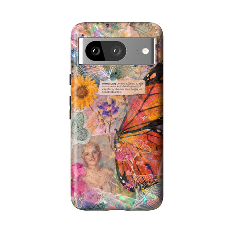 Monarch Collage Tough Phone Case for Pixel 8