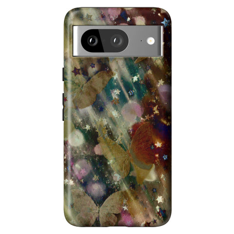 Y2K Whimsigoth Abstract Art Tough Phone Case for Pixel 8