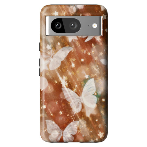 Terracotta Butterfly Tough Phone Case for Pixel 8