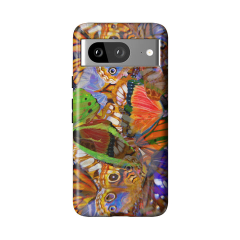 Trippy Butterfly Wings Tough Phone Case for Pixel 8