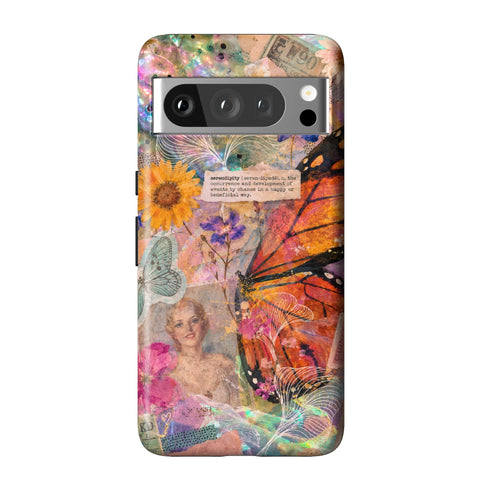 Monarch Collage Tough Phone Case for Pixel 8 Pro
